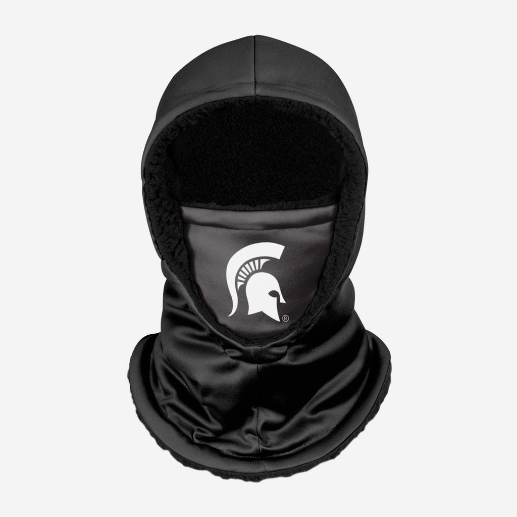 Michigan State Spartans Black Hooded Gaiter FOCO - FOCO.com