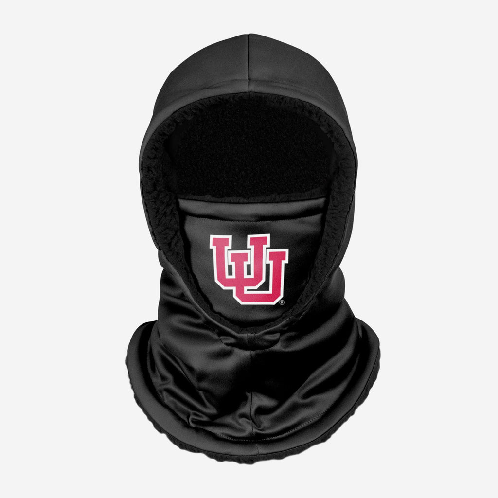Utah Utes Black Hooded Gaiter FOCO - FOCO.com