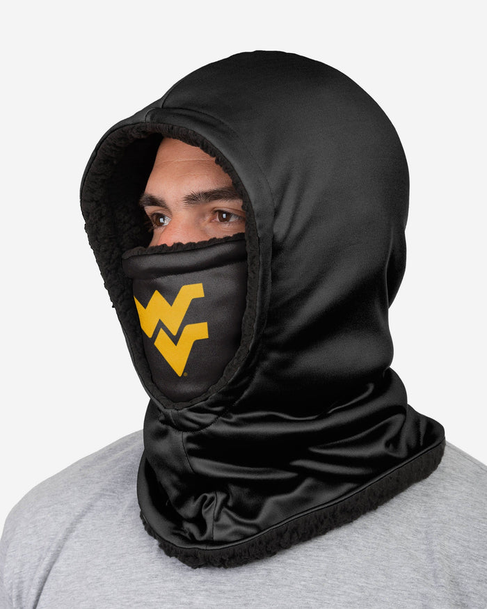 West Virginia Mountaineers Black Hooded Gaiter FOCO - FOCO.com