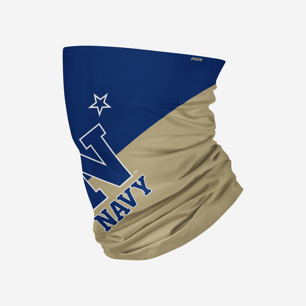 Navy Midshipmen Big Logo Gaiter Scarf FOCO - FOCO.com