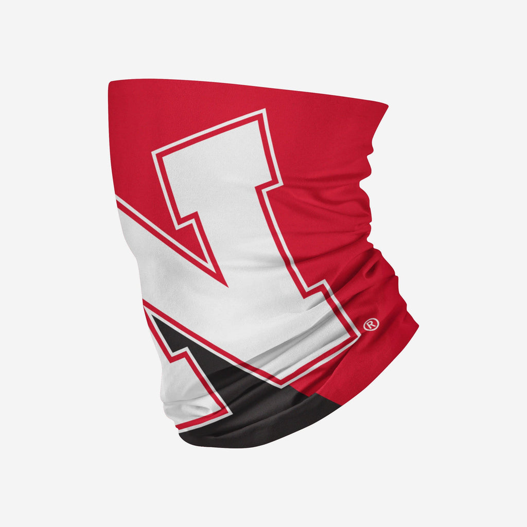 Nebraska Cornhuskers Big Logo Gaiter Scarf FOCO - FOCO.com