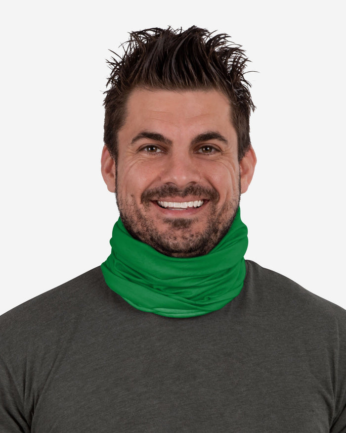 North Texas Mean Green Big Logo Gaiter Scarf FOCO - FOCO.com