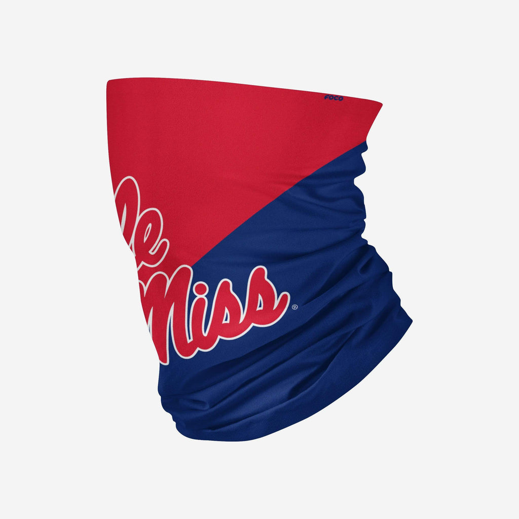 Ole Miss Rebels Big Logo Gaiter Scarf FOCO - FOCO.com