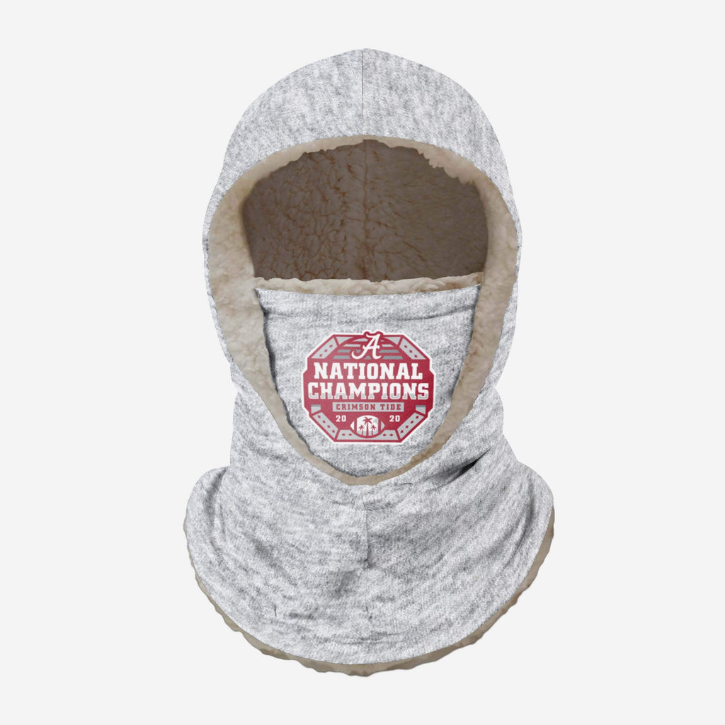 Alabama Crimson Tide 2020 Football National Champions Hooded Gaiter FOCO - FOCO.com