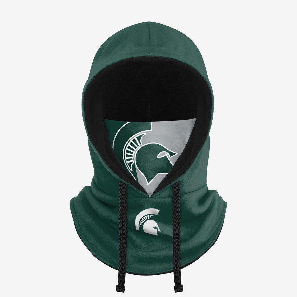 Michigan State Spartans Drawstring Hooded Gaiter FOCO - FOCO.com