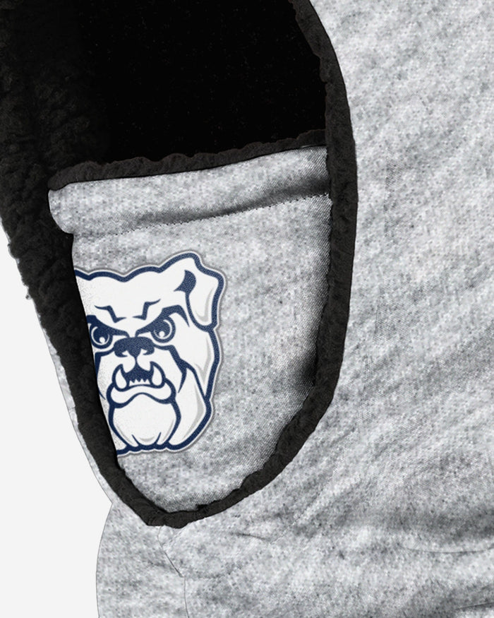 Butler Bulldogs Heather Grey Big Logo Hooded Gaiter FOCO - FOCO.com