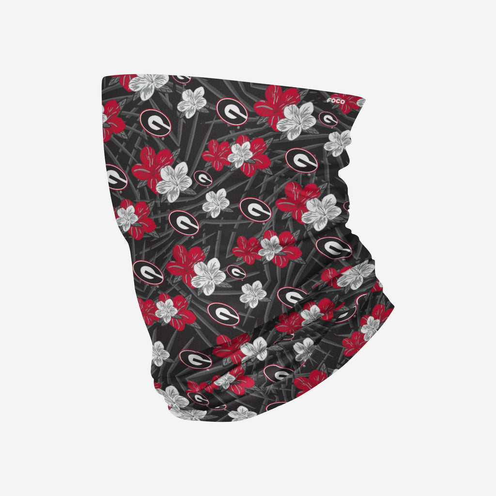 Georgia Bulldogs Hibiscus Gaiter Scarf FOCO - FOCO.com