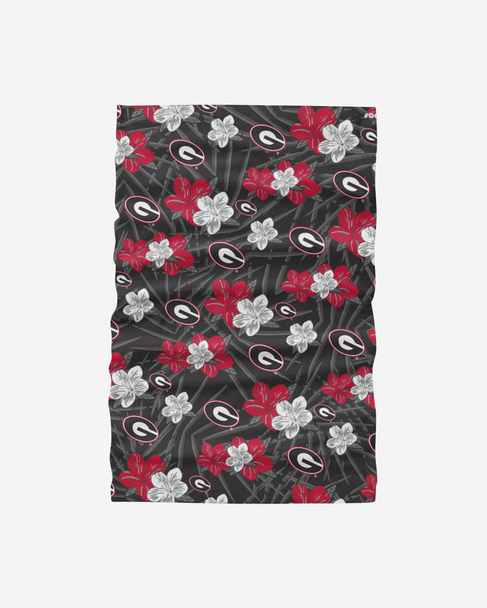 Georgia Bulldogs Hibiscus Gaiter Scarf FOCO - FOCO.com