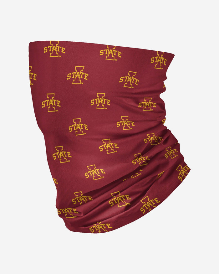 Iowa State Cyclones Mini Print Logo Gaiter Scarf FOCO - FOCO.com