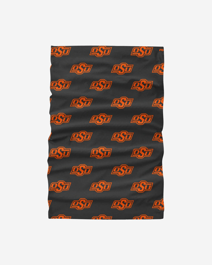 Oklahoma State Cowboys Mini Print Logo Gaiter Scarf FOCO - FOCO.com