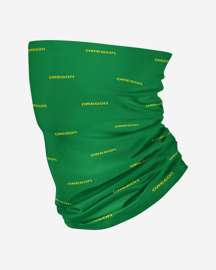 Oregon Ducks Mini Print Logo Gaiter Scarf FOCO - FOCO.com