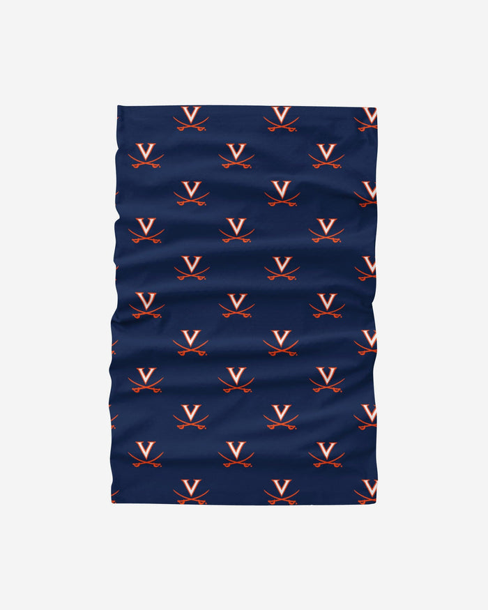 Virginia Cavaliers Mini Print Logo Gaiter Scarf FOCO - FOCO.com