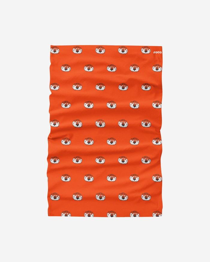 Aubie The Tiger Auburn Tigers Mini Print Mascot Gaiter Scarf FOCO - FOCO.com