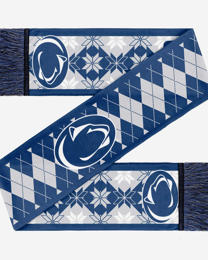 Penn State Nittany Lions Reversible Ugly Scarf FOCO - FOCO.com