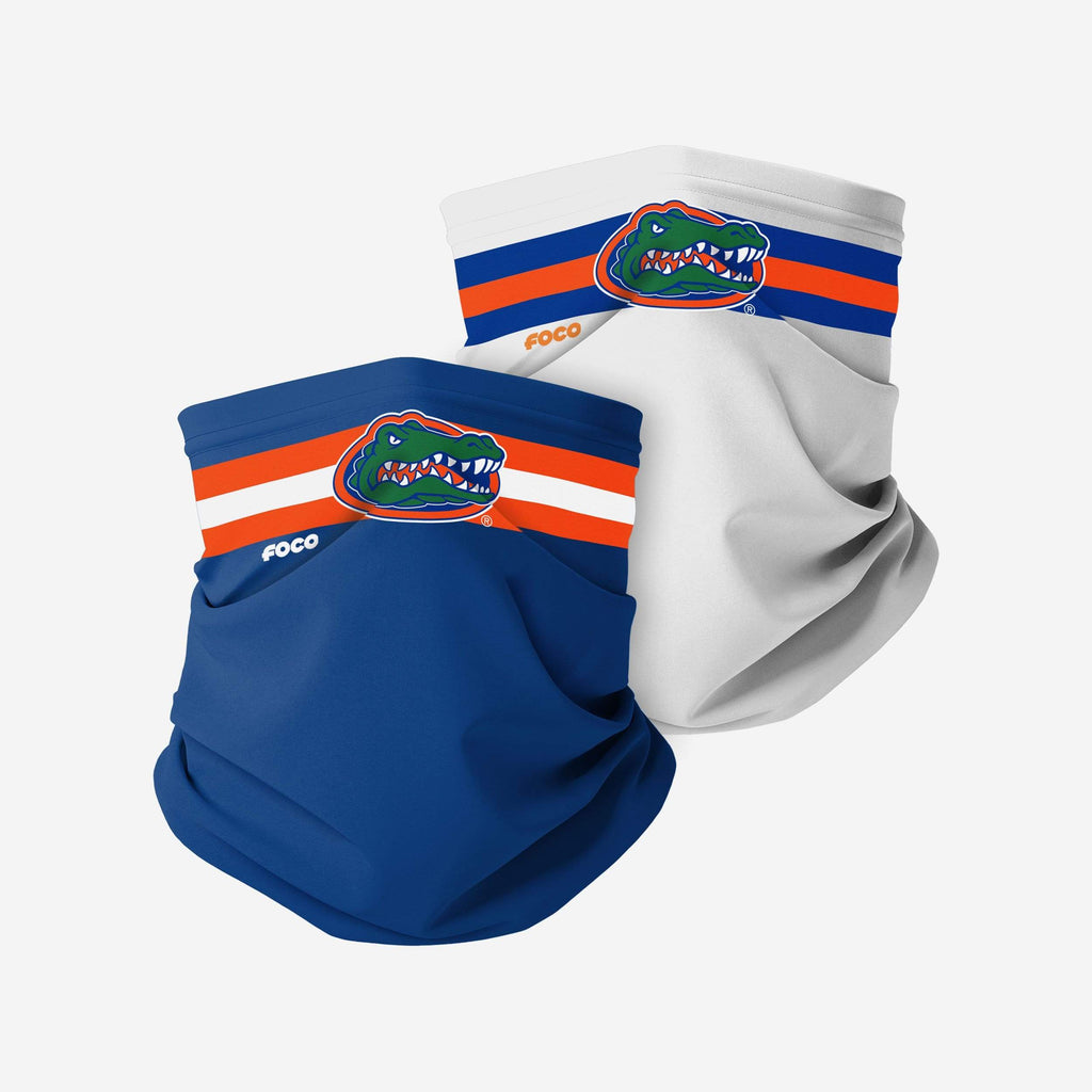 Florida Gators Stitched 2 Pack Gaiter Scarf FOCO - FOCO.com