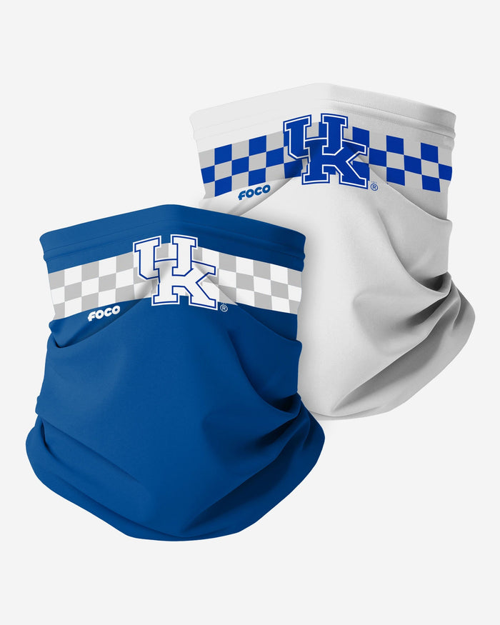 Kentucky Wildcats Stitched 2 Pack Gaiter Scarf FOCO - FOCO.com