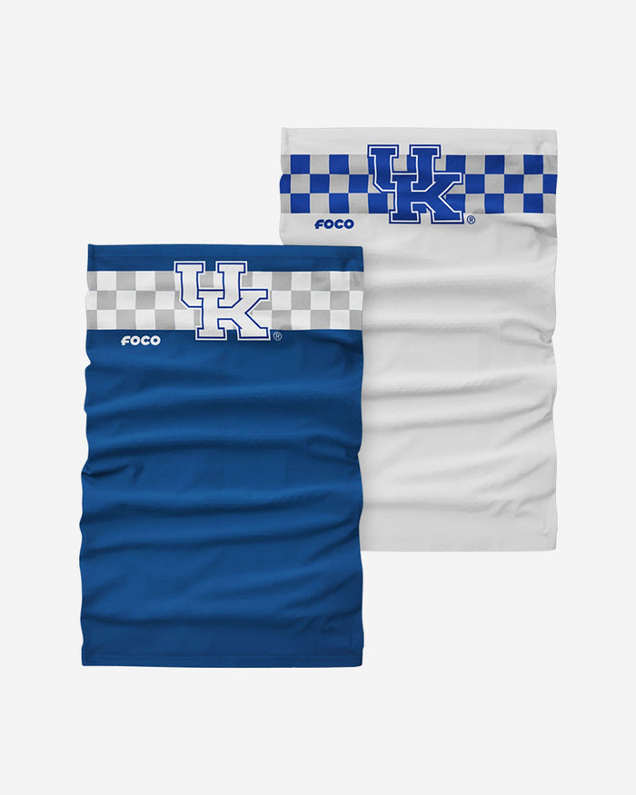 Kentucky Wildcats Stitched 2 Pack Gaiter Scarf FOCO - FOCO.com