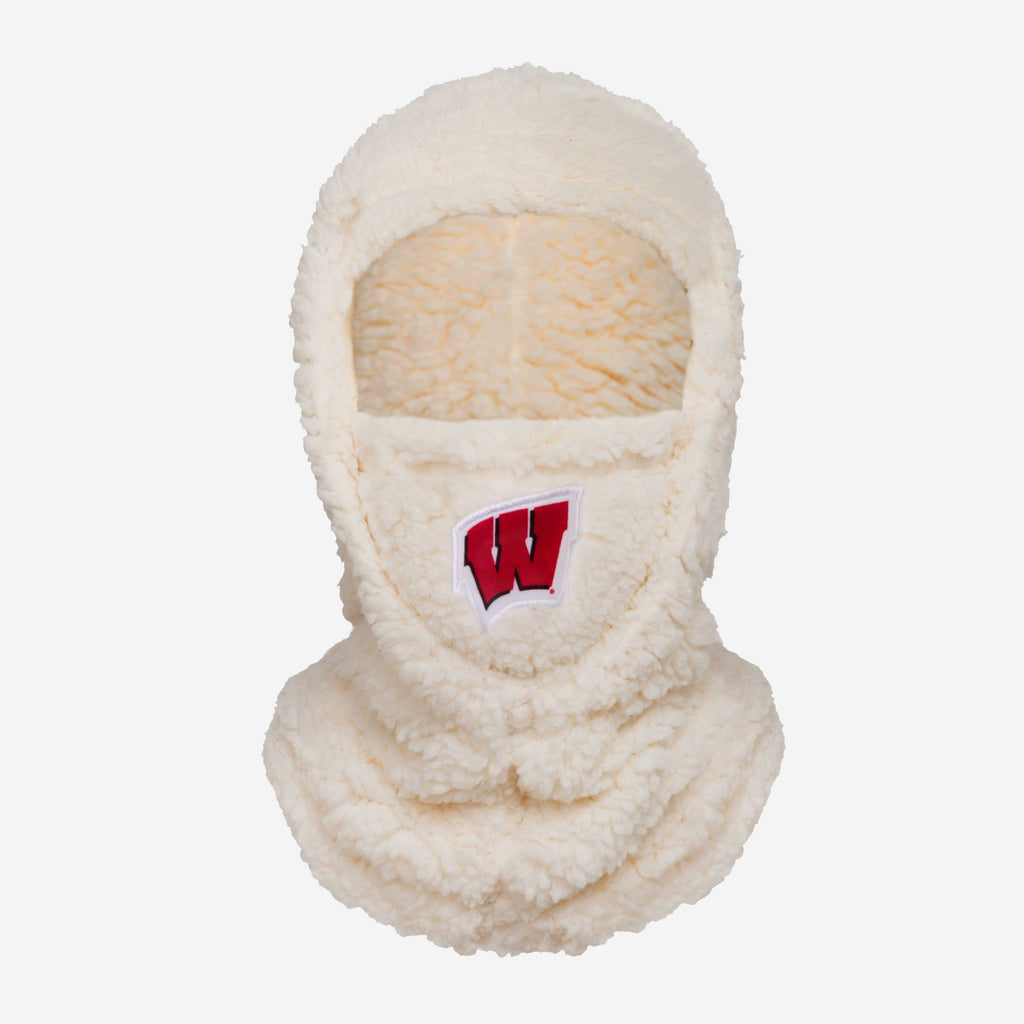 Wisconsin Badgers Sherpa Hooded Gaiter FOCO - FOCO.com