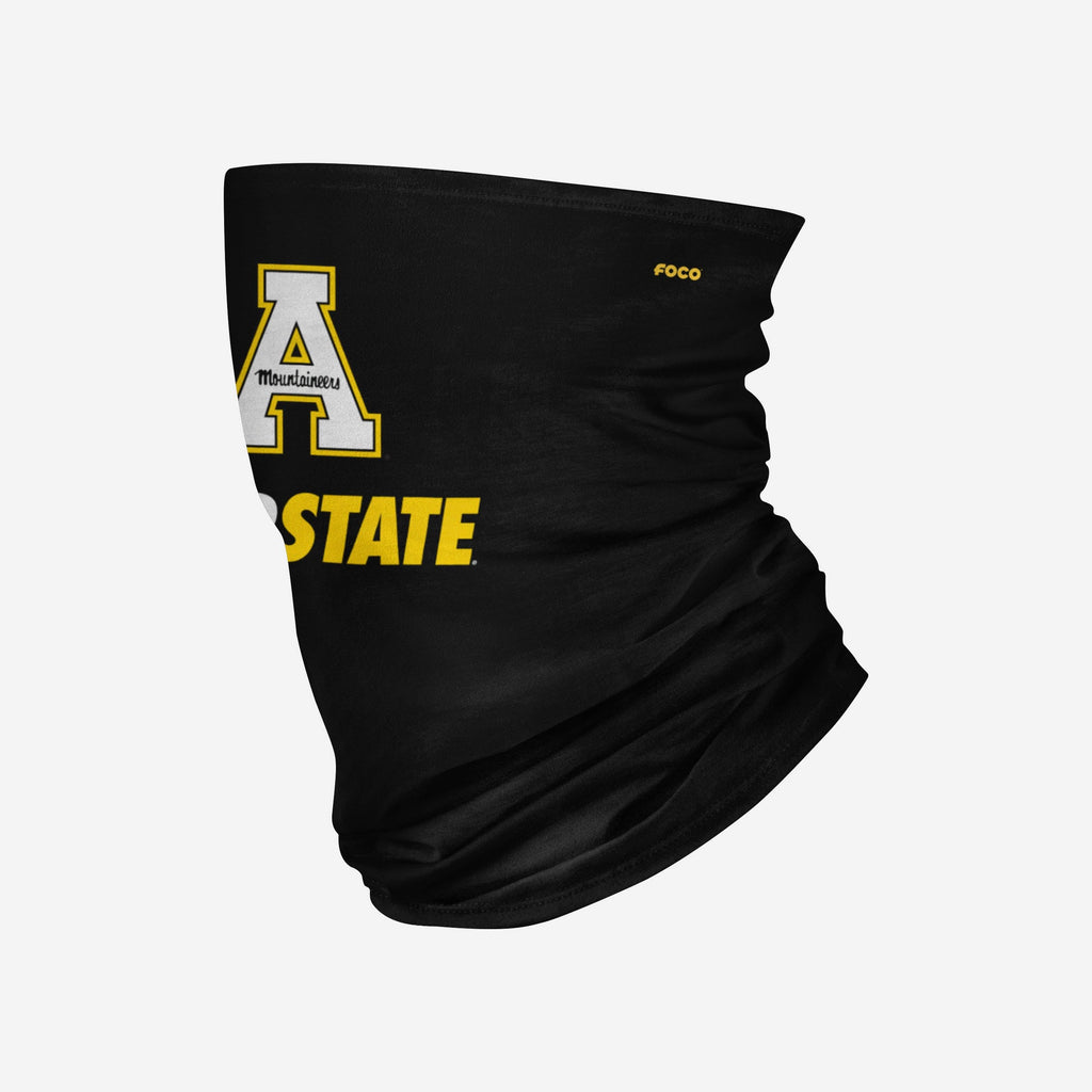 Appalachian State Mountaineers Team Logo Stitched Gaiter Scarf FOCO - FOCO.com