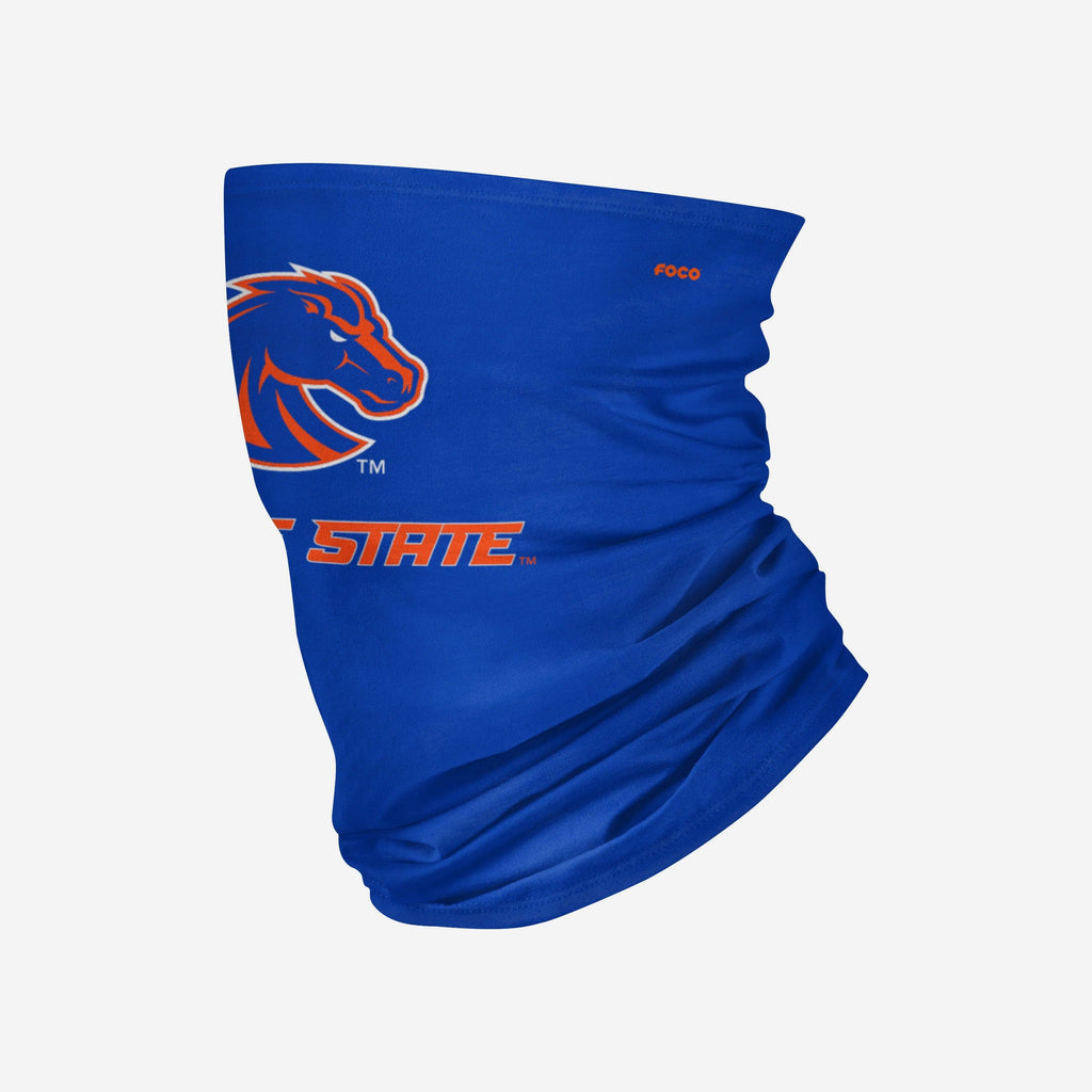 Boise State Broncos Team Logo Stitched Gaiter Scarf FOCO - FOCO.com