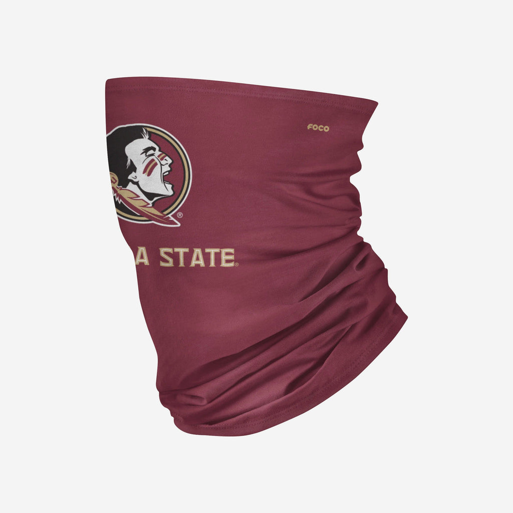 Florida State Seminoles Team Logo Stitched Gaiter Scarf FOCO - FOCO.com