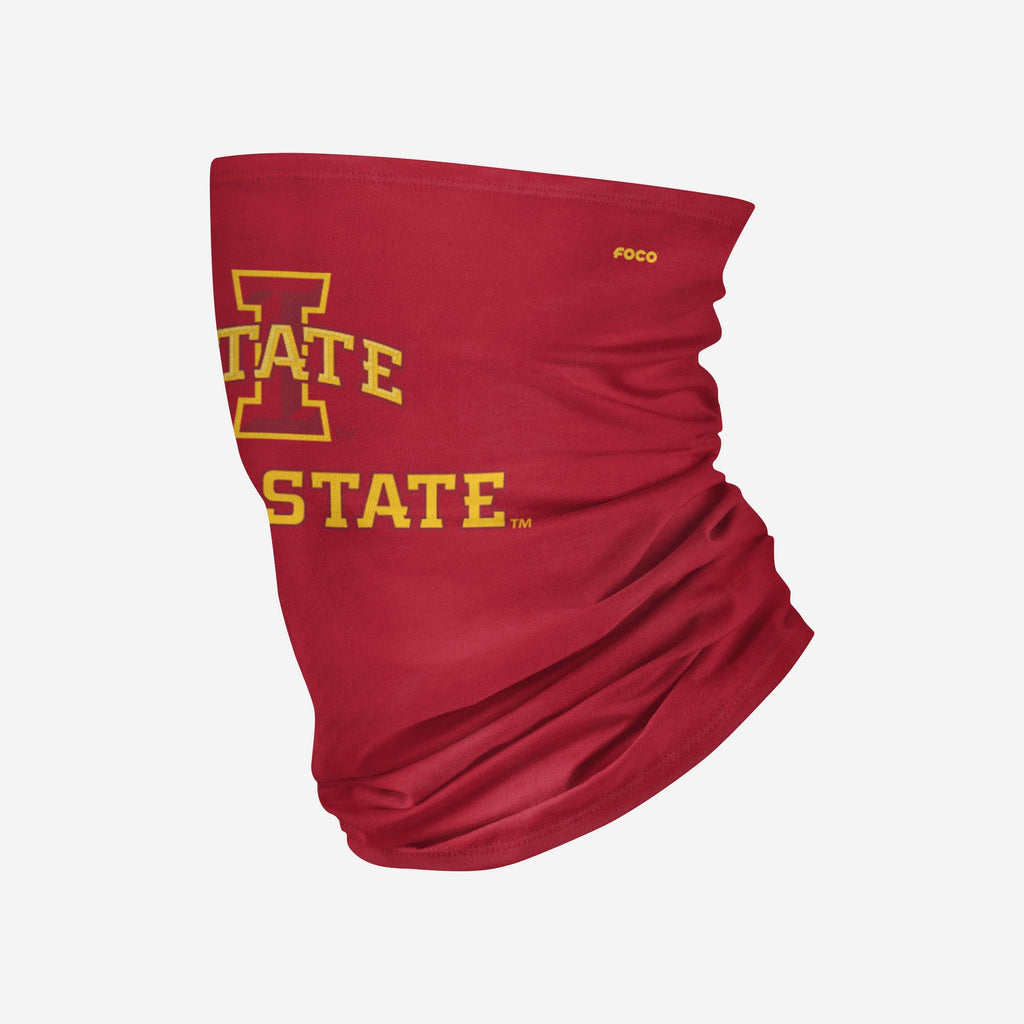 Iowa State Cyclones Team Logo Stitched Gaiter Scarf FOCO - FOCO.com