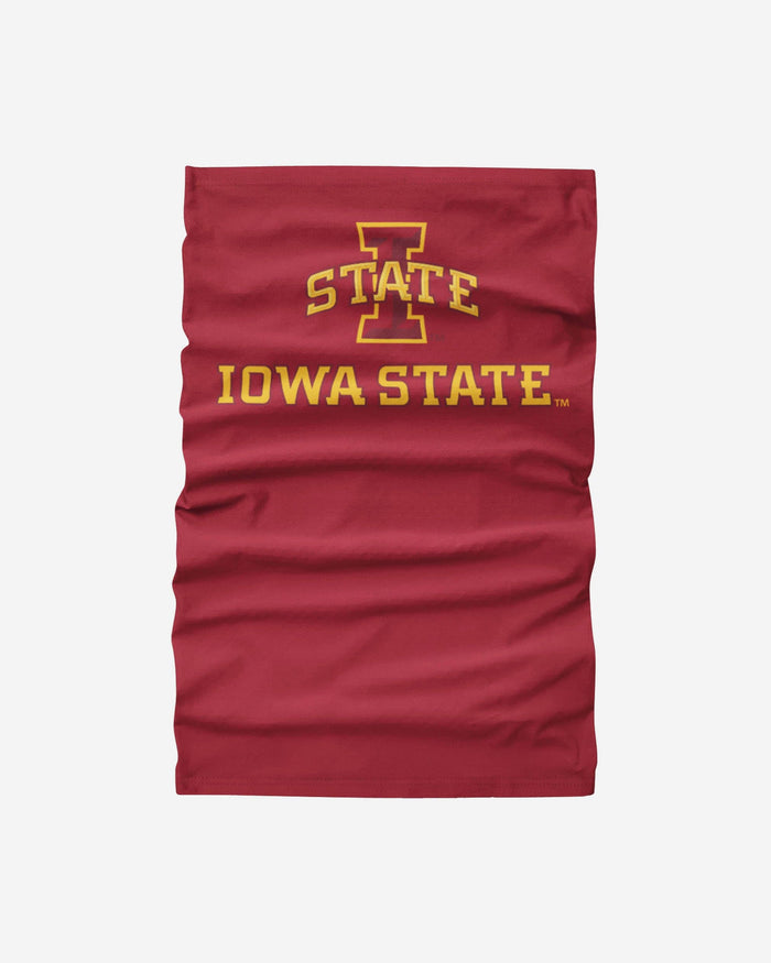 Iowa State Cyclones Team Logo Stitched Gaiter Scarf FOCO - FOCO.com