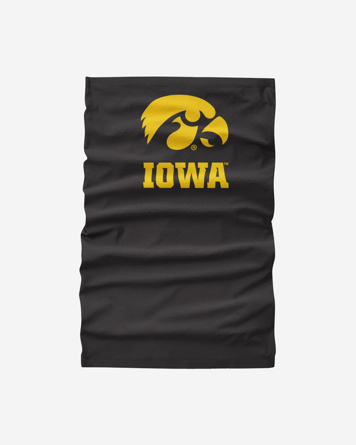 Iowa Hawkeyes Team Logo Stitched Gaiter Scarf FOCO - FOCO.com