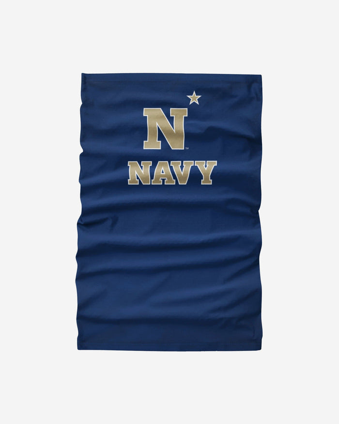 Navy Midshipmen Team Logo Stitched Gaiter Scarf FOCO - FOCO.com