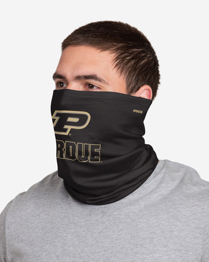 Purdue Boilermakers Team Logo Stitched Gaiter Scarf FOCO - FOCO.com