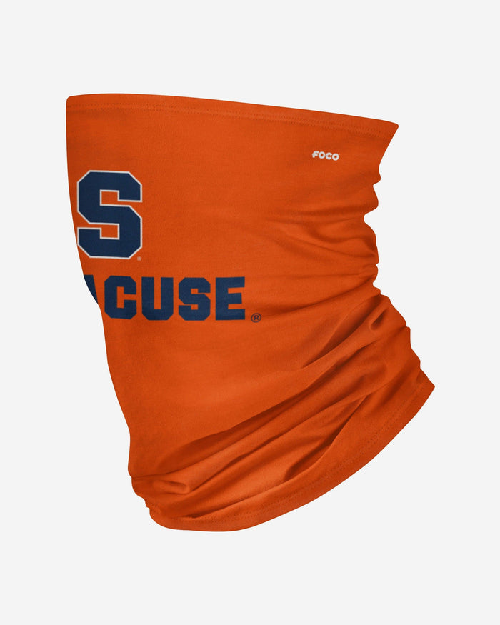 Syracuse Orange Team Logo Stitched Gaiter Scarf FOCO - FOCO.com