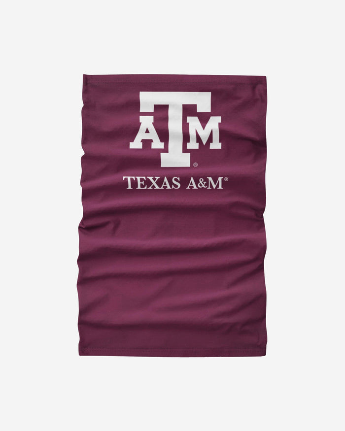 Texas A&M Aggies Team Logo Stitched Gaiter Scarf FOCO - FOCO.com