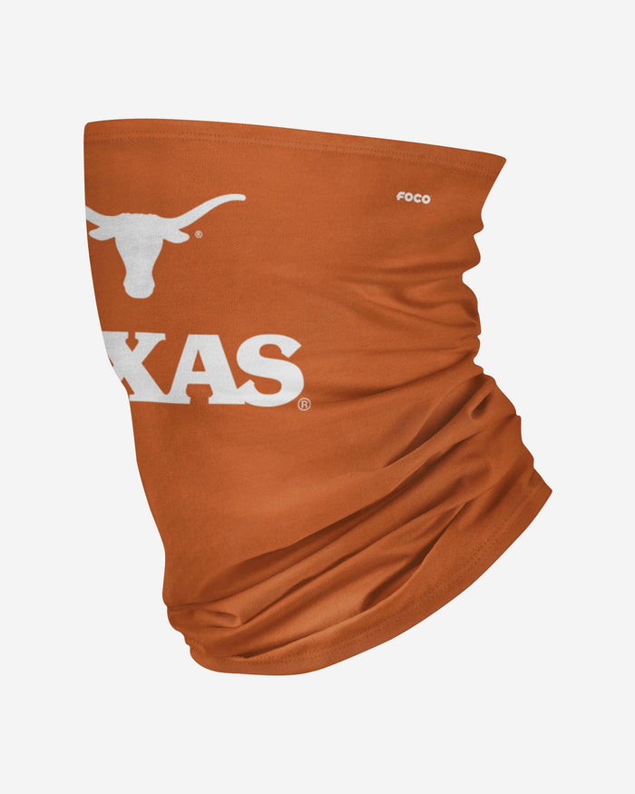 Texas Longhorns Team Logo Stitched Gaiter Scarf FOCO - FOCO.com