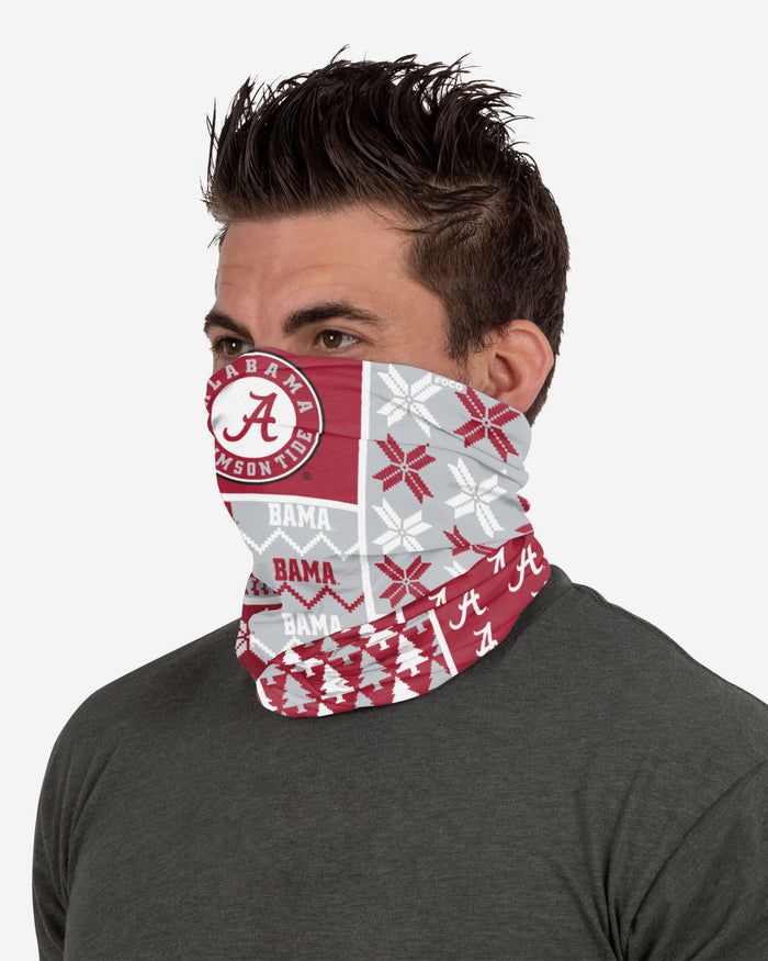 Alabama Crimson Tide Busy Block Gaiter Scarf FOCO - FOCO.com