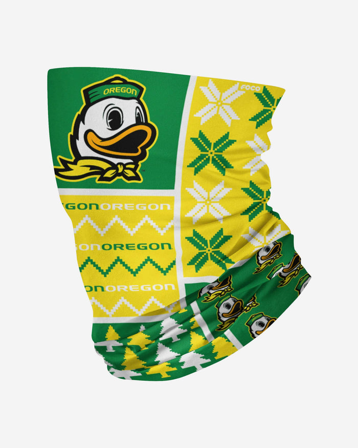 Oregon Ducks Busy Block Gaiter Scarf FOCO - FOCO.com