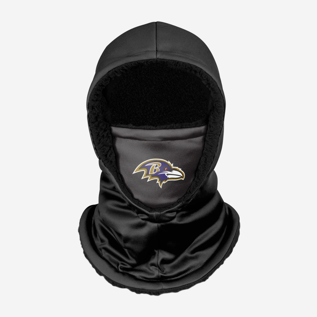 Baltimore Ravens Black Hooded Gaiter FOCO - FOCO.com