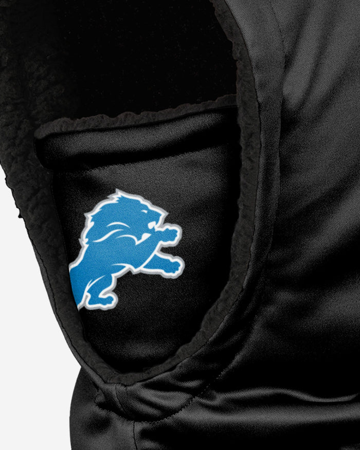 Detroit Lions Black Hooded Gaiter FOCO - FOCO.com