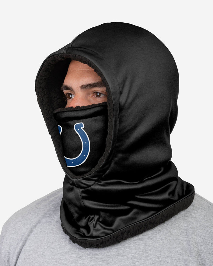 Indianapolis Colts Black Hooded Gaiter FOCO - FOCO.com