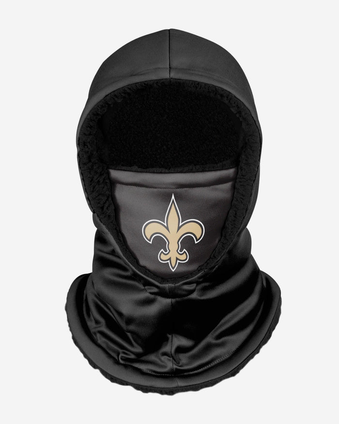 New Orleans Saints Black Hooded Gaiter FOCO - FOCO.com
