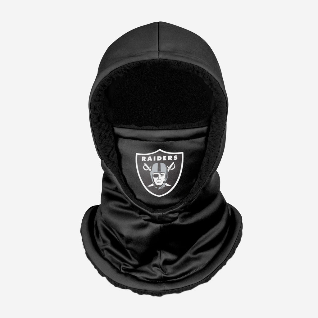 Las Vegas Raiders Black Hooded Gaiter FOCO - FOCO.com