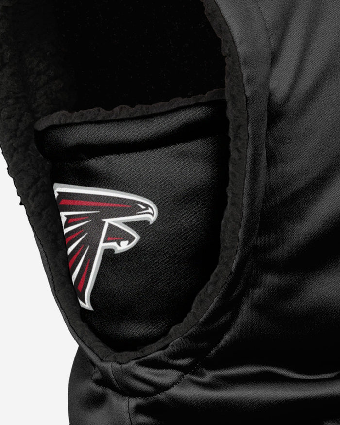 Atlanta Falcons Black Hooded Gaiter FOCO - FOCO.com