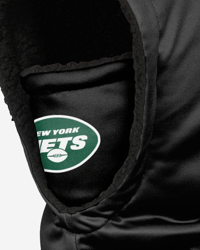 New York Jets Black Hooded Gaiter FOCO - FOCO.com