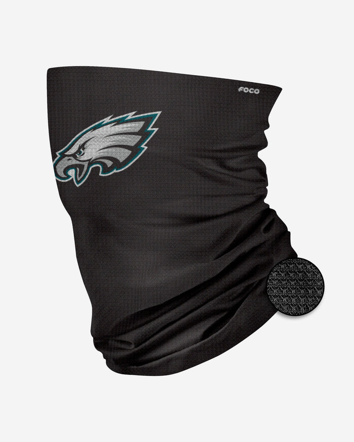 Philadelphia Eagles Big Logo Waffle Gaiter Scarf FOCO - FOCO.com