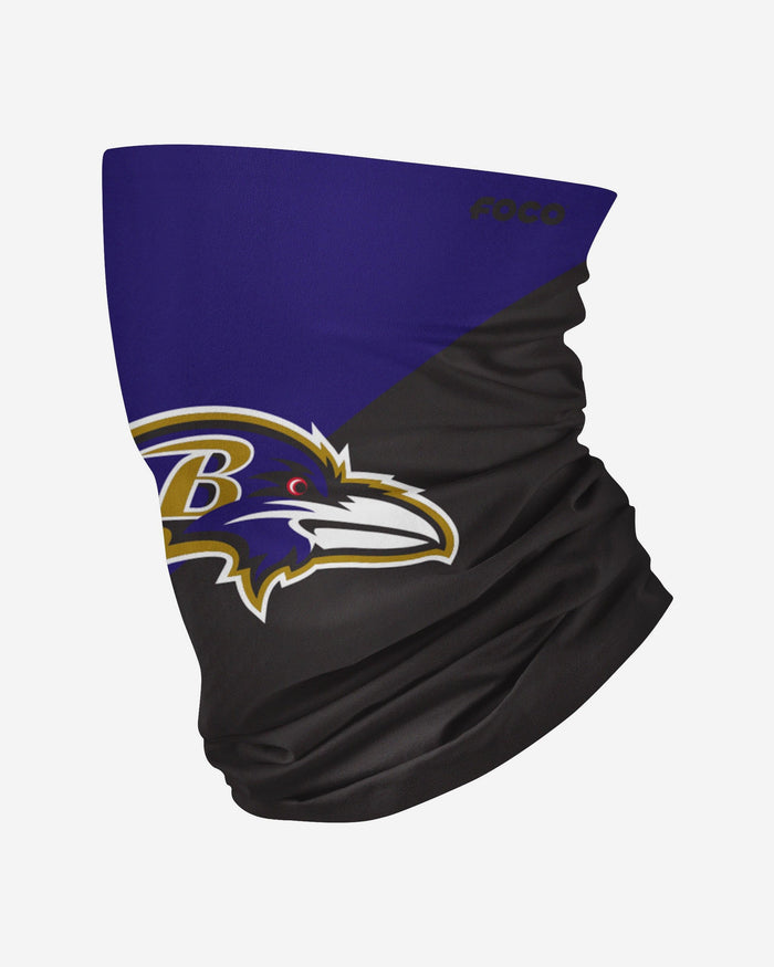 Baltimore Ravens Big Logo Gaiter Scarf FOCO Adult - FOCO.com