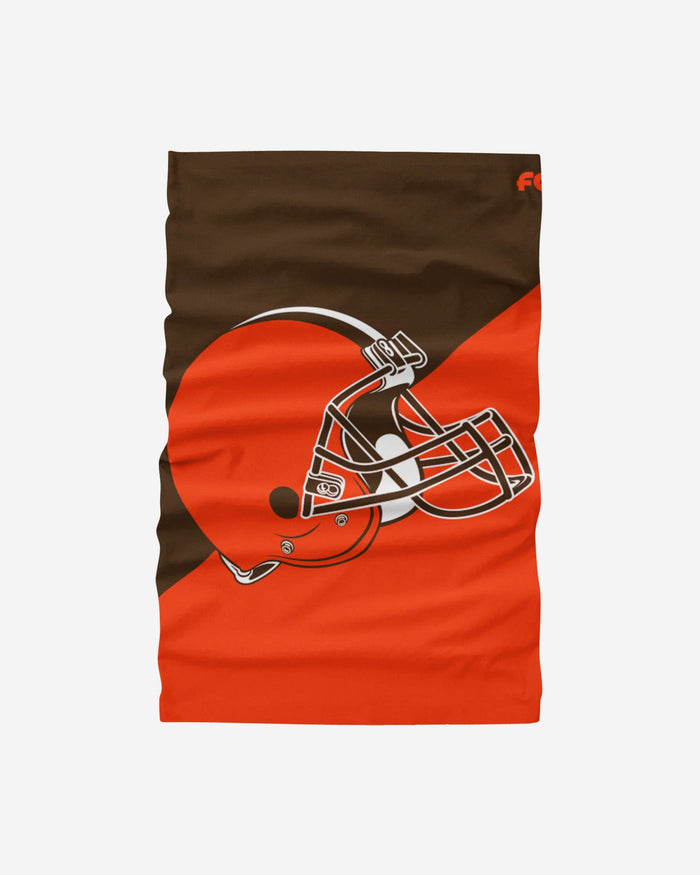 Cleveland Browns Big Logo Gaiter Scarf FOCO - FOCO.com