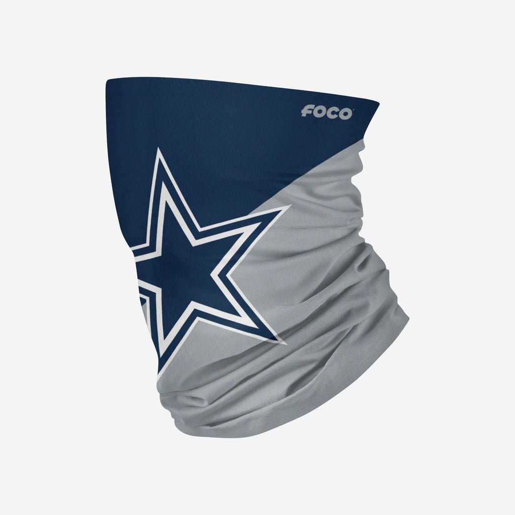 Dallas Cowboys Big Logo Gaiter Scarf FOCO Adult - FOCO.com