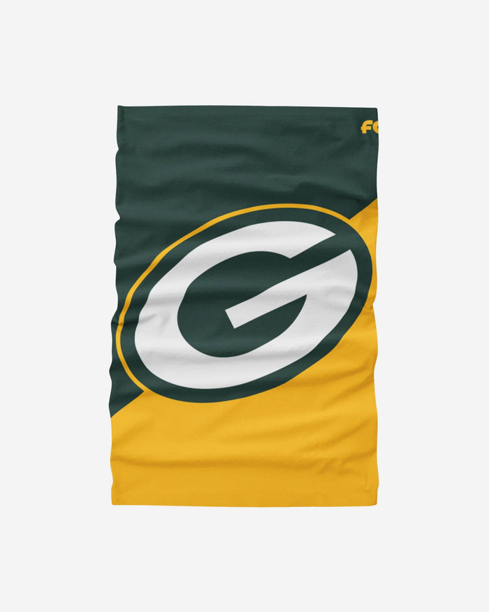 Green Bay Packers Big Logo Gaiter Scarf FOCO - FOCO.com