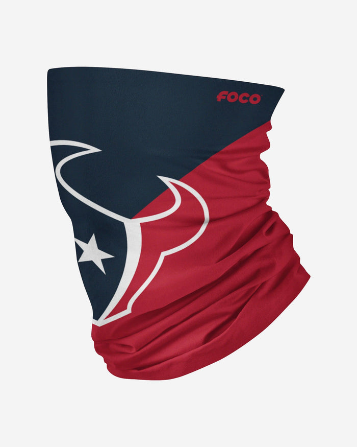 Houston Texans Big Logo Gaiter Scarf FOCO Adult - FOCO.com