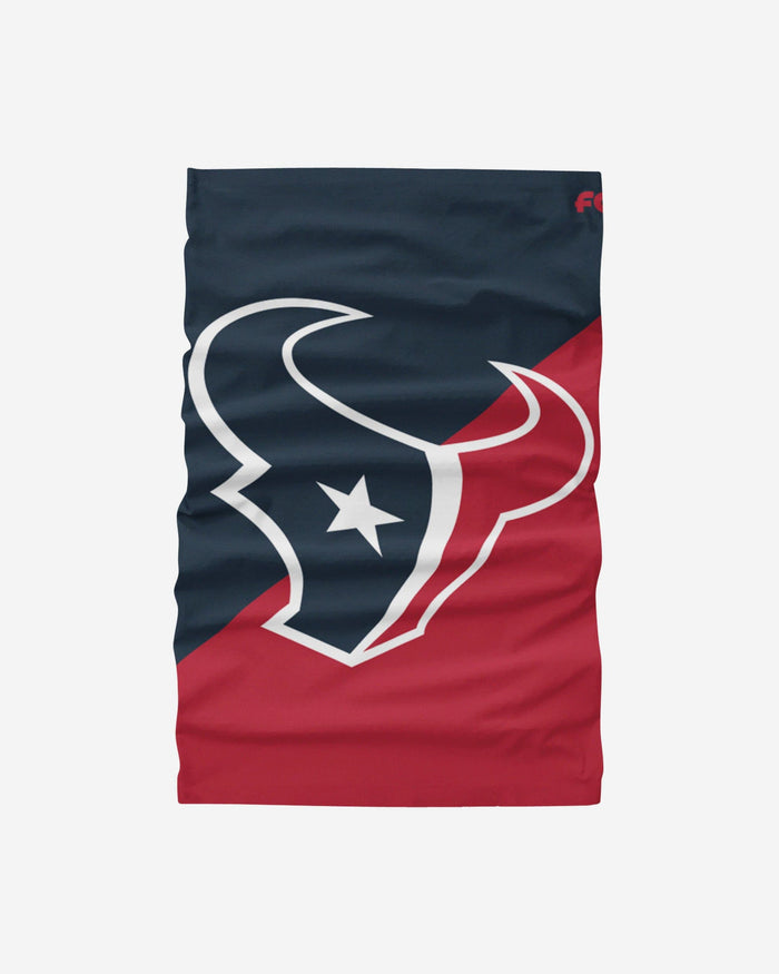 Houston Texans Big Logo Gaiter Scarf FOCO - FOCO.com
