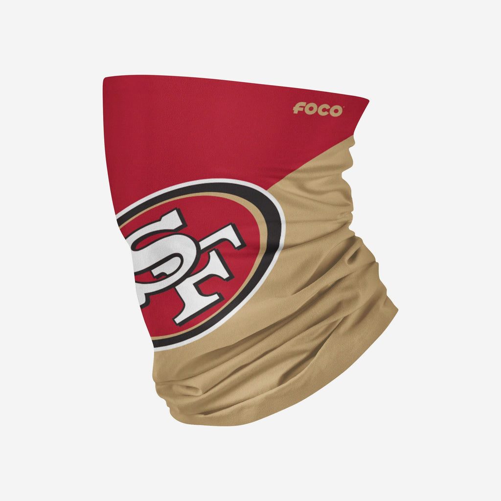 San Francisco 49ers Big Logo Gaiter Scarf FOCO Adult - FOCO.com